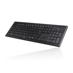 Hama 69182664 tastiera Mouse incluso Casa RF Wireless QWERTY Spagnolo Nero