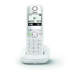 Telefono fijo inalambrico gigaset a690 iberia blanco 100 numeros agenda