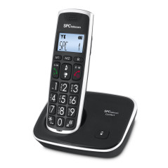 SPC 7608N telefono Telefono DECT Identificatore di chiamata Nero