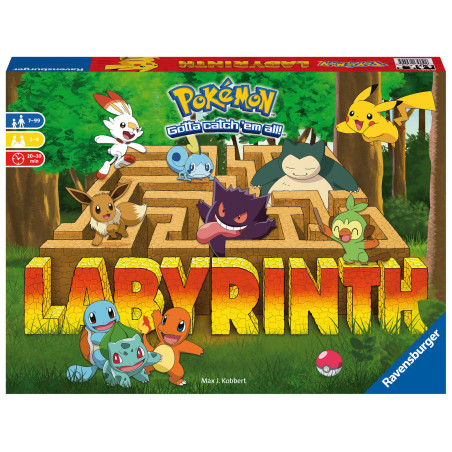Juego de mesa ravensburger labyrinth pokemon