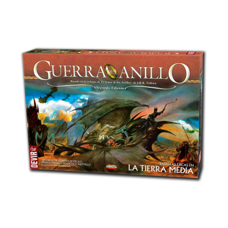 Devir Guerra del Anillo Carta da gioco Strategia