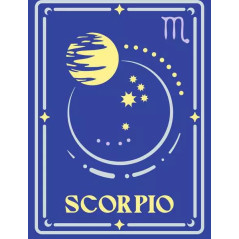 Kit para pintar con nmeros ravensburger creart serie trend d zodiac: escorpio