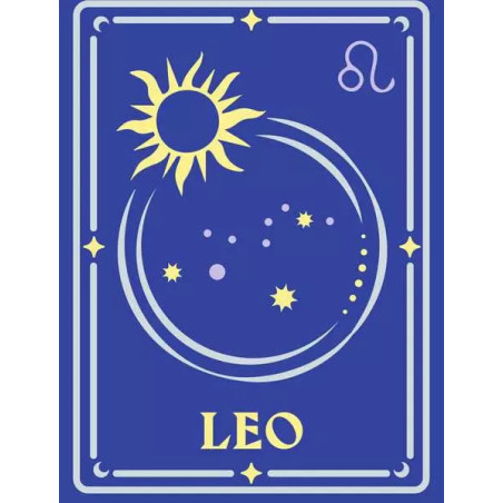 Kit para pintar con nmeros ravensburger creart serie trend d zodiac: leo