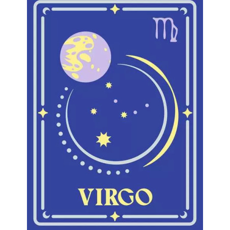 Kit para pintar con nmeros ravensburger creart serie trend d zodiac: virgo
