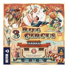 Devir 3 Ring Circus 60 min Gioco da tavolo Strategia