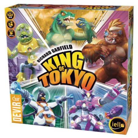 Devir King Of Tokyo Gioco da tavolo Tattico