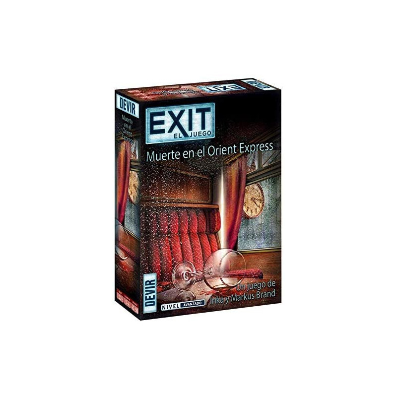 Juego de mesa devir exit 8 muerte en el orient express
