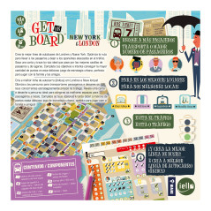 Devir Get On Board  New York & London 30 min Gioco da tavolo Strategia