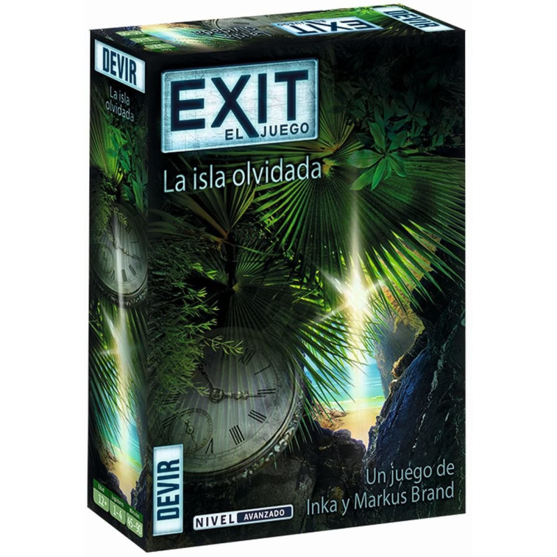 Juego de mesa devir exit 5 la isla olvidada
