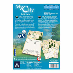 Devir My City Roll & Write 30 min Gioco da tavolo Famiglia