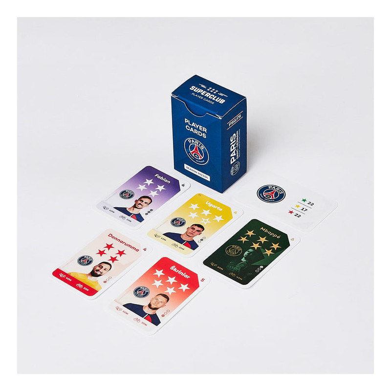 Juego de mesa superclub psg player cards 2023 - 24 ingles