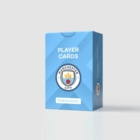 Juego de mesa superclub manchester city player cards 2023 - 24 ingles