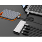 Hub usb tipo c conceptronic hubbies16g 4 puertos