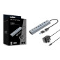 Hub usb 3.0 conceptronic hubbies20gp 7 puertos usb - c a 3xusb - c 4xusb - a con alimentador