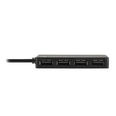 NGS IHUB4 TINY USB 2.0 480 Mbit s Nero
