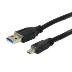 Conceptronic HUBBIES02B hub di interfaccia USB 3.2 Gen 1 (3.1 Gen 1) Mini-B 5000 Mbit s Nero