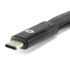 Conceptronic HUBBIES01B hub di interfaccia USB 3.2 Gen 2 (3.1 Gen 2) Type-C 5000 Mbit s Nero
