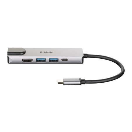 Hub d - link dub - m520 2 usb 3.1 hdmi rj45 usb tipo c