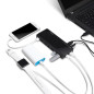 Hub usb tp - link uh720 7 puertos 3.0 con 2 puertos de carga