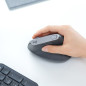 Ratn inalmbrico vertical logitech mx 4000 dpi negro