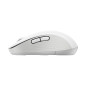 Mouse raton logitech m650 grande optico wireless inalambrico blanco crudo