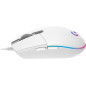 Mouse raton logitech g102 lightsync blanco gaming 8.000 dpi 6 botones