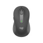 Mouse raton logitech m650 mediano optico wireless inalambrico grafito