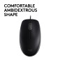 Mouse raton logitech b110 silent optico usb negro