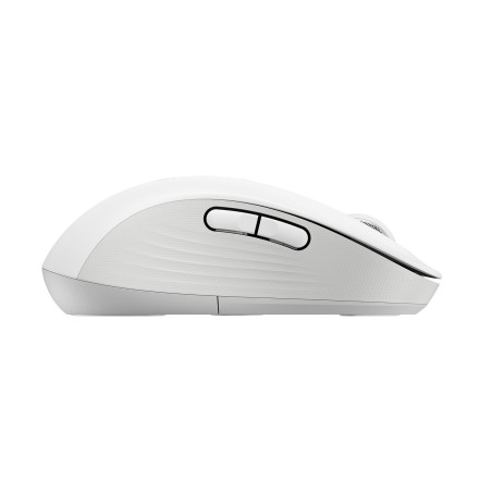 Mouse raton logitech m650 para zurdos optico wireless inalambrico blanco crudo
