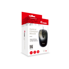Equip 245107 mouse Ufficio Ambidestro USB tipo A Ottico 1000 DPI