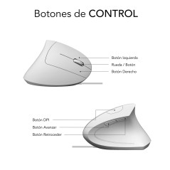 SUBBLIM SUBMO-EDGVU02 mouse Universale Mano destra USB tipo A Ottico 1600 DPI