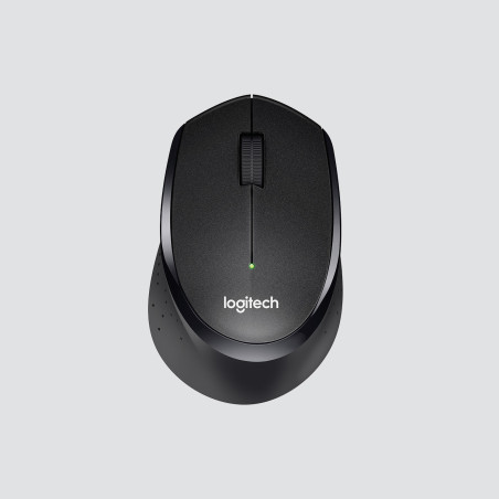 Mouse raton logitech b330 optico wireless inalambrico silent plus negro