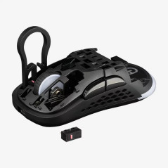Hiditec GX30 PRO mouse Gaming Mano destra RF Wireless + Bluetooth + USB Type-C 26000 DPI