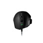 Mouse raton logitech g g502 x gaming optico usb 25600ppp negro