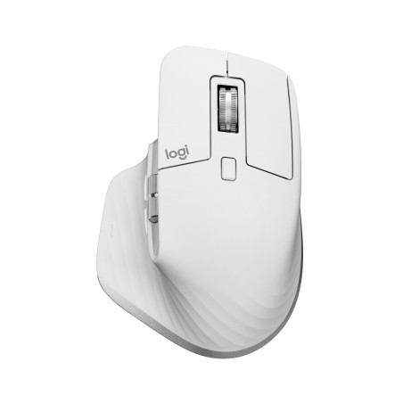 Mouse raton logitech mx master 3s para mac wireless inalambrico 8000dpi gris palido