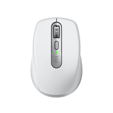 Mouse raton logitech mx anywhere 3s wireless inalambrico bluetooth gris palido