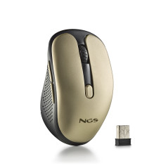 NGS EVO RUST mouse Ufficio Mano destra RF Wireless Ottico 1600 DPI