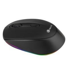 NGS SMOG-RB mouse Gaming Ambidestro RF senza fili + Bluetooth Ottico 2400 DPI