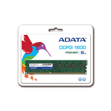 Memoria ram ddr3l 8gb adata 1600 mhz