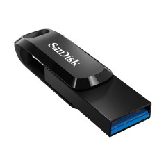 SanDisk Ultra Dual Drive unità flash USB 128 GB USB Type-A   USB Type-C 3.2 Gen 1 (3.1 Gen 1) Nero, Argento