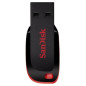 Memoria usb 2.0 sandisk 64gb cruzer blade rojo