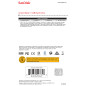 Memoria usb 2.0 sandisk 64gb cruzer blade rojo