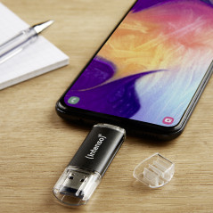 Intenso 3539490 unità flash USB 64 GB USB Type-A   USB Type-C 3.2 Gen 1 (3.1 Gen 1) Antracite
