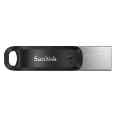SanDisk iXpand unità flash USB 64 GB USB Type-A   Lightning 3.2 Gen 2 (3.1 Gen 2) Nero, Argento