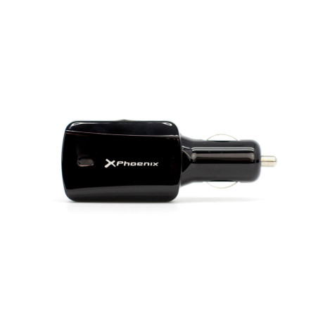 Cargador adaptador universal 90w phoenix phlaptopcarcharger para coche - vehiculo -  mechero para portatil - netbooks -  puerto 