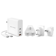 HYPER HJG140WW Caricabatterie per dispositivi mobili Universale Bianco AC Ricarica rapida Interno