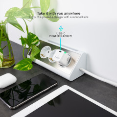 TooQ TQWC-PD20WT Caricabatterie per dispositivi mobili Universale Bianco AC Ricarica rapida Interno