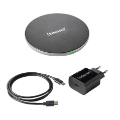 Intenso BA2 Smartphone Nero, Argento USB Carica wireless Ricarica rapida Interno