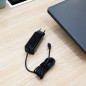 Cargador de pared tooq tqlc - usbcgan45pd - c 45w usb tipo c negro