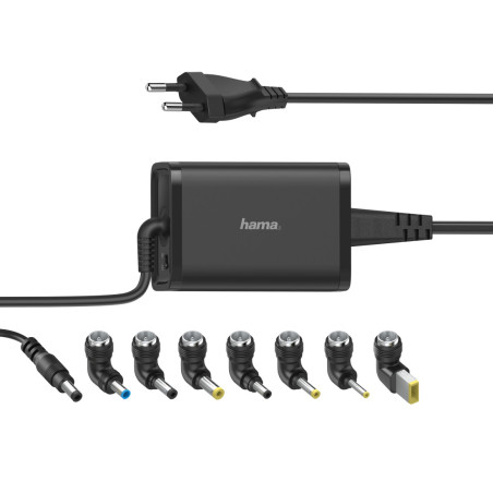Fuente de alimentacion universal hama para portatil 65w